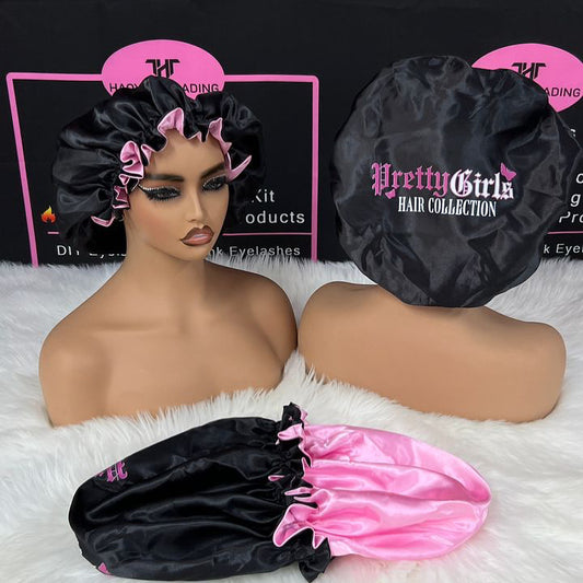 Pretty Sleepz- Barbie pink Luxe bonnet